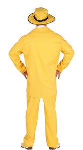 Déguisement Gangster / Costume Gangster Jaune / La Maison Du Déguisement